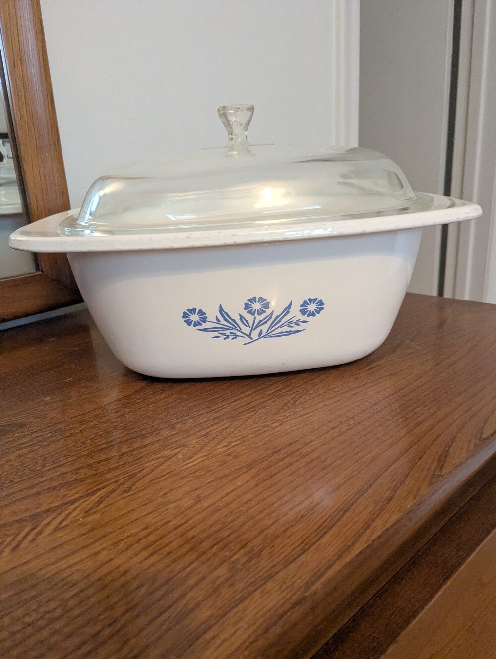 Vintage 16 Cup Corningware Made in Canada Extra Large Casserole Dish With Lid